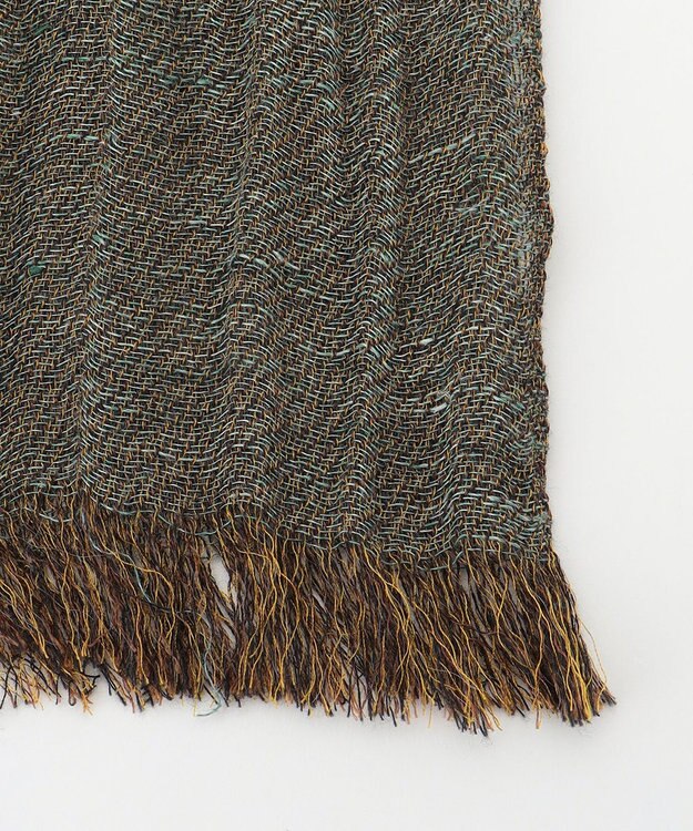 自由区 【カタログ掲載】ラメ ストール ブロンズ