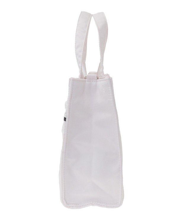 Maison de FLEUR コットンフリル2Wayトートバッグ Pink