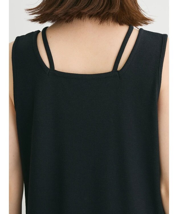 Green Parks ＳＥＴ２点ベスト＋マルチストラップワンピース Beige