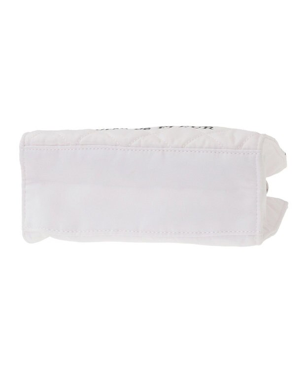 Maison de FLEUR コットンフリル2Wayトートバッグ Pink