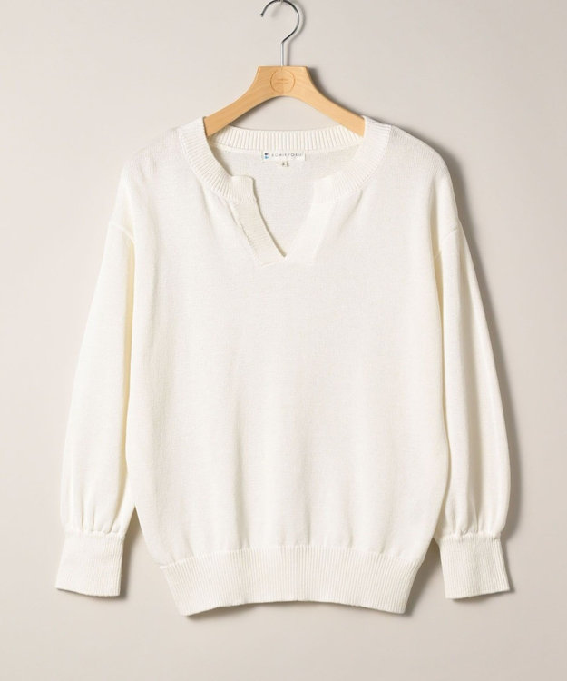 ONWARD Reuse Park 【組曲】ニット春夏 ホワイト