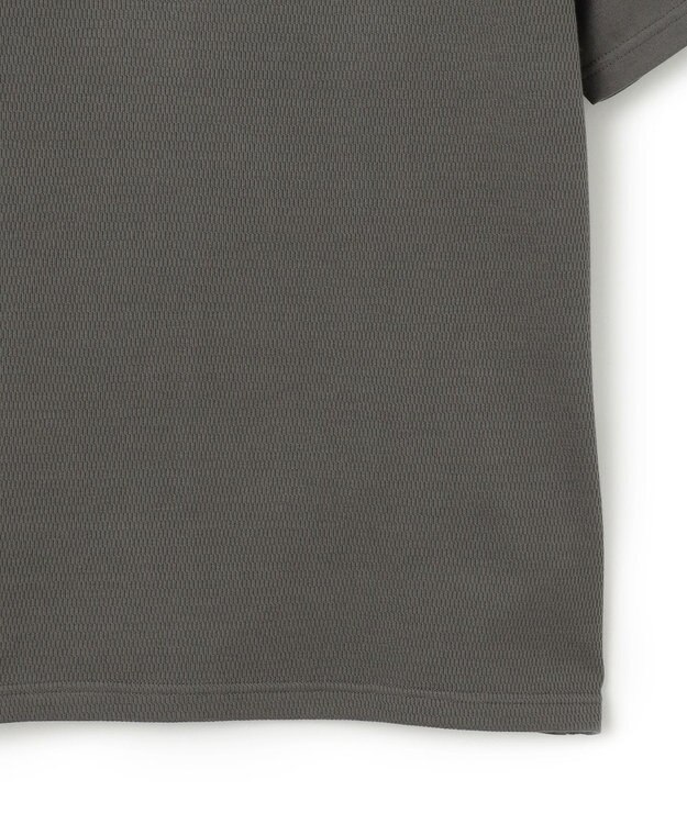 J.PRESS MEN 【WEB・一部店舗限定】ヴァーティカルケーブルTシャツ ライトグレー系