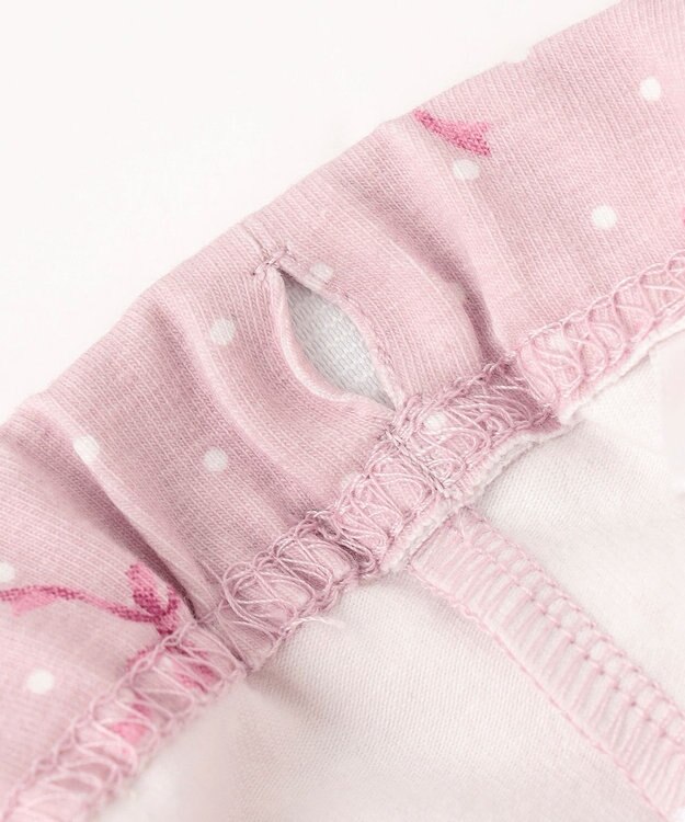 ANY KIDS 一分丈 スパッツ リボンドット