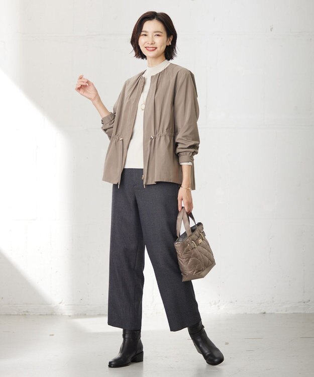 J.PRESS LADIES ノットリング ワントップ ネックレス ゴールド系