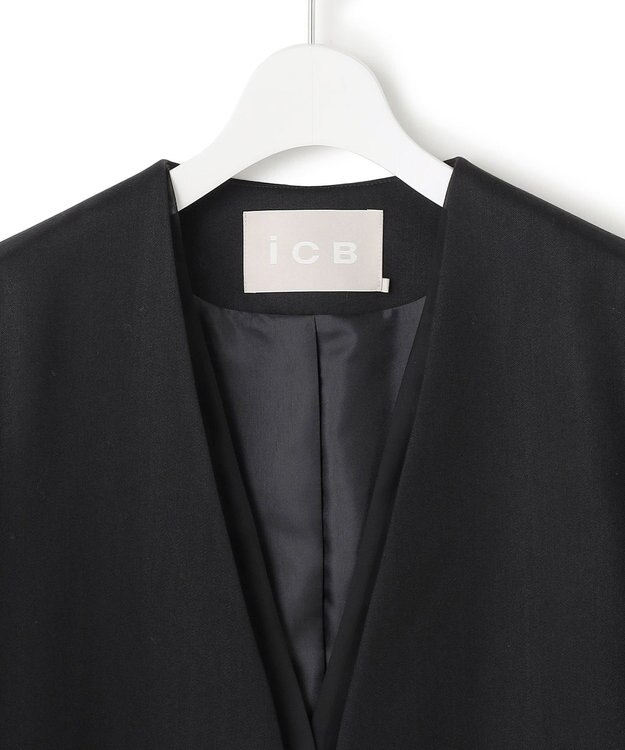 ICB L オーガンコンビジャケット ブラック系