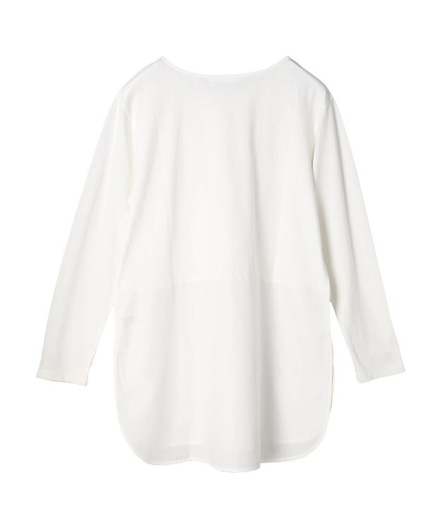 Green Parks 裾ドッキングホワイトインナー Off White