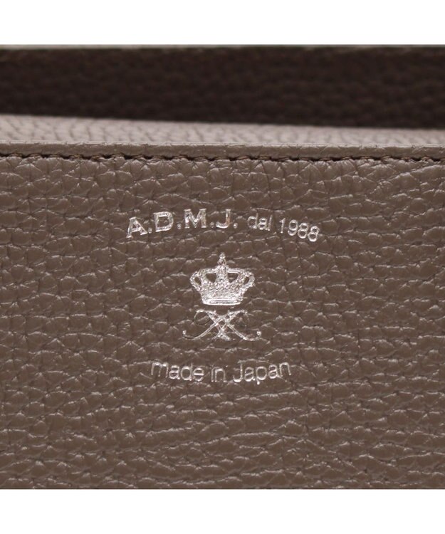 A.D.M.J. 牛革ミニトートバッグ※SILVER金具 AKASUMI
