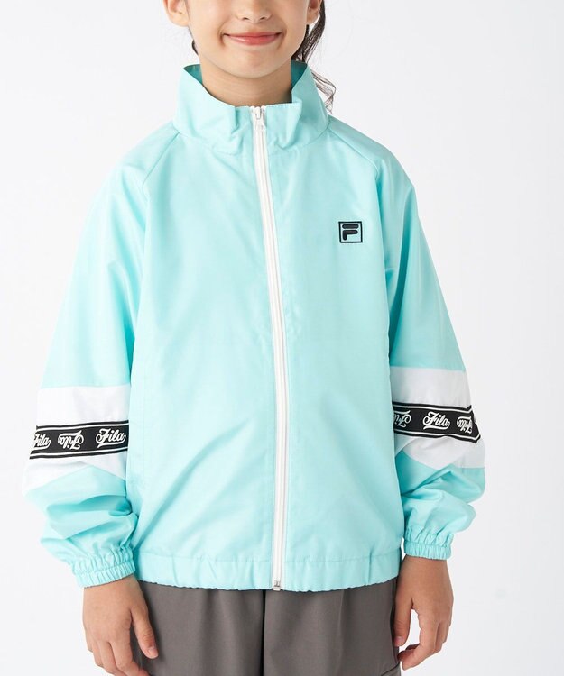 OP／FILA 【FILA】配色切り替えシャカジャケット/キッズ ミント