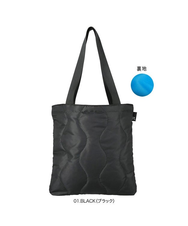 ROOTOTE 6882【ROOTOTE x NISHIKAWA】/ FE.アーキャトル.キルト-A 01：ブラック