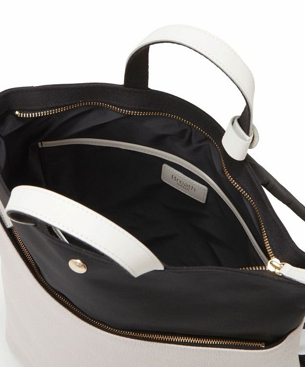 TOPKAPI 【Breath TOPKAPI】SCOTCH GRAIN スコッチグレイン マザーズバッグ バイカラー A4 バックパック / リュック サンドグレー