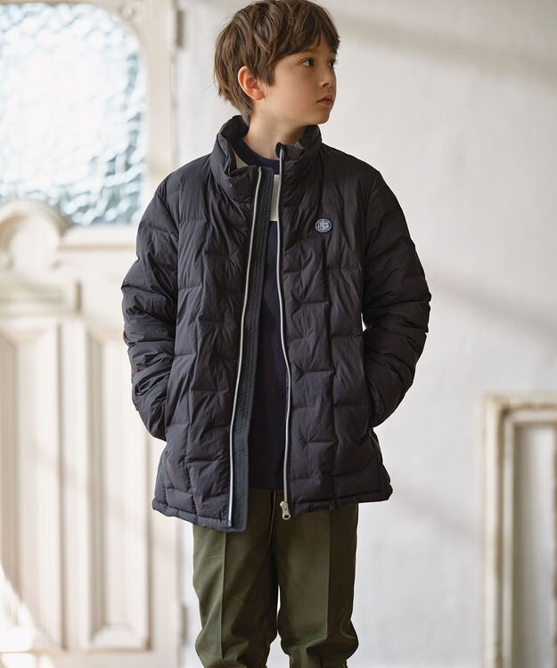 J.PRESS KIDS 【140-170cm】中綿ショートコート ブラック系