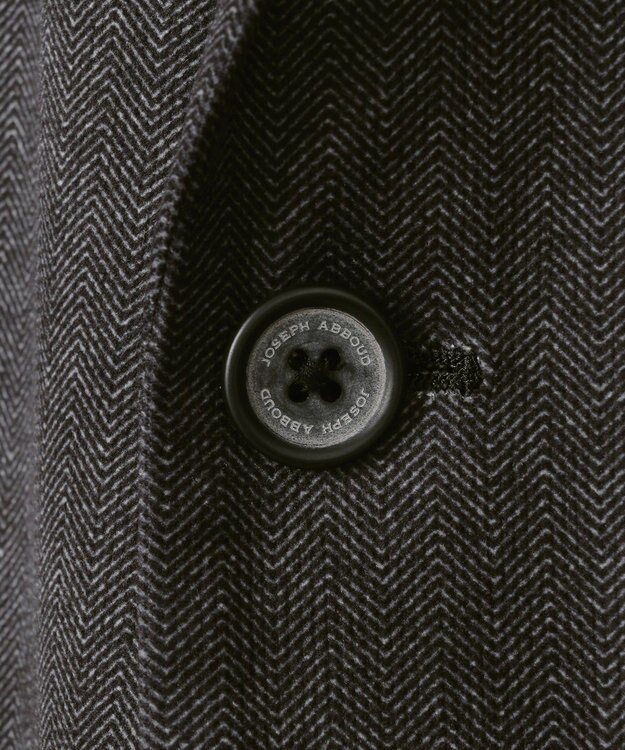 JOSEPH ABBOUD 【軽量/ストレッチ/スウェードタッチ】トリコットコーデュロイ ジャケット グレー系