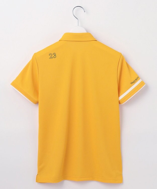 23区GOLF 【WOMEN】【吸水速乾/UVカット】エイトロックポロシャツ イエロー系