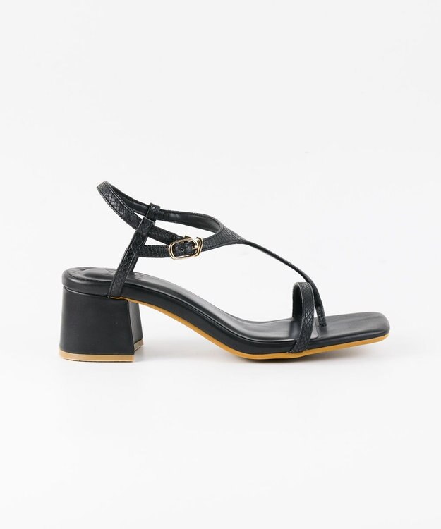 BONTRE 【MIONOTIS/ミオノティス】Tストラップトングサンダル /600B ブラック