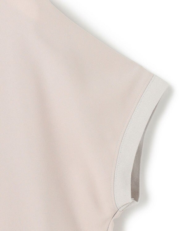 ICB L 【WEB限定・接触冷感・UVケア・速乾・防シワ・洗える】 FluidBackSatin  ワンピース トープ系