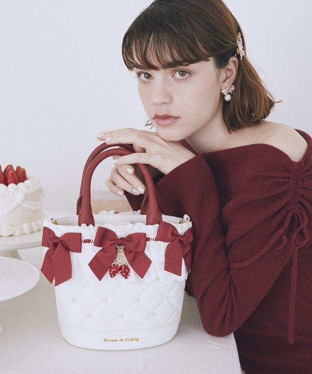 Maison de FLEUR ガトーフレーズ2Wayバッグ ガトーフレーズ2Wayバッグ / Maison de FLEUR | ファッション通販