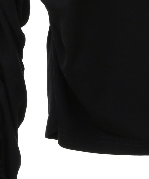 Green Parks ■ＥＳＣＡＲ　シャーリングギャザープルオーバー Black