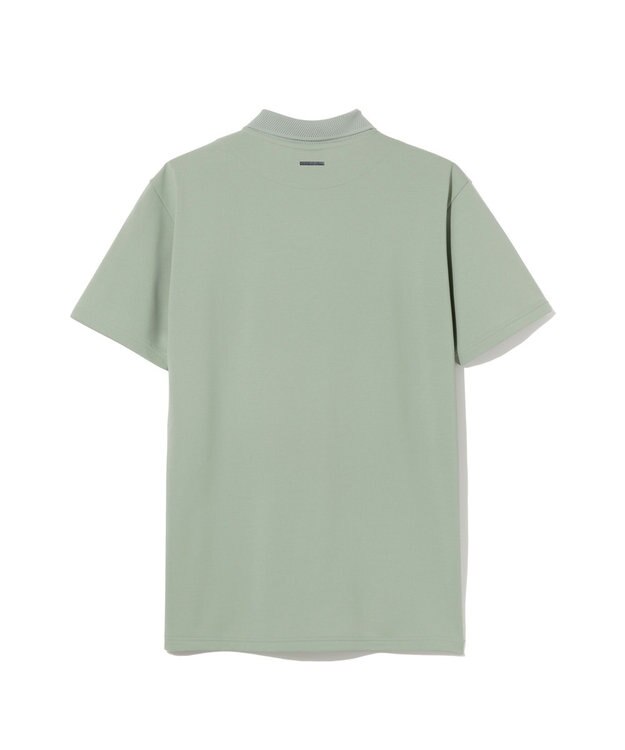 ZERO HALLIBURTON ダブルリブデザイン 鹿の子ポロシャツ ZHG-M6S4b 85188 ライトグリーン