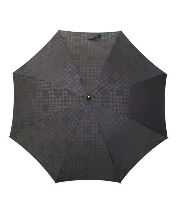 槇田商店 monotone 千鳥チェック ブラック 長傘 クロ