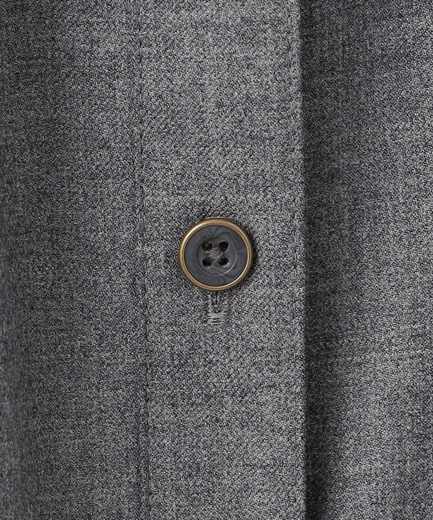 J.PRESS LADIES 【洗える】ANASTASIA milled ワンピース ライトグレー系