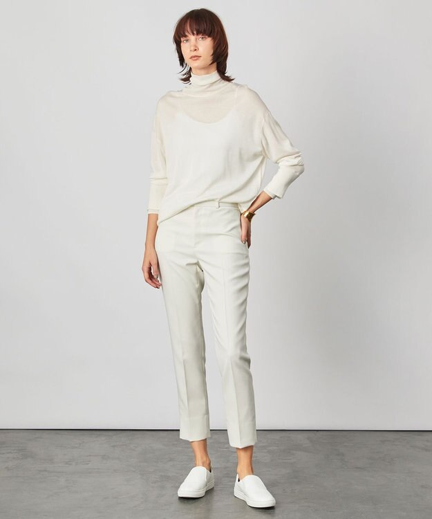 BEIGE， REDON / クロップドパンツ Ecru