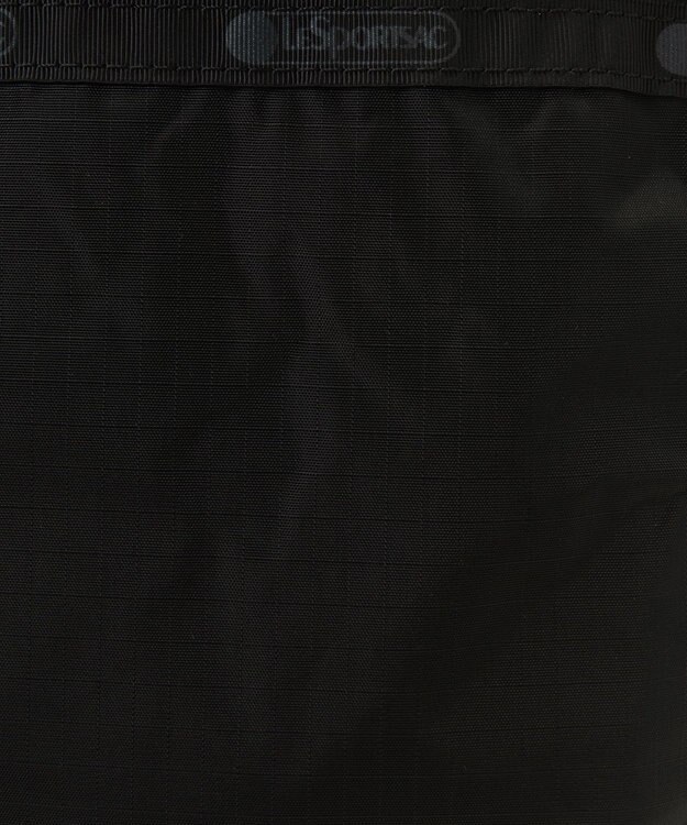 LeSportsac CONV DRAWSTRING CRSSBDY/ブラック/ローズゴールドシャイン/ピンク ブラック/ローズゴールドシャイン/ピンク