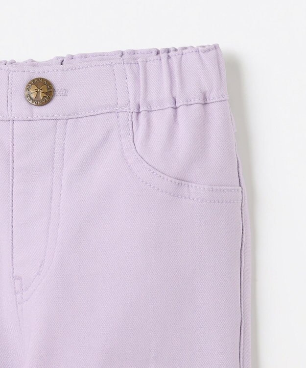 ANY KIDS 7days裏起毛ガーリーパンツ ラベンダー