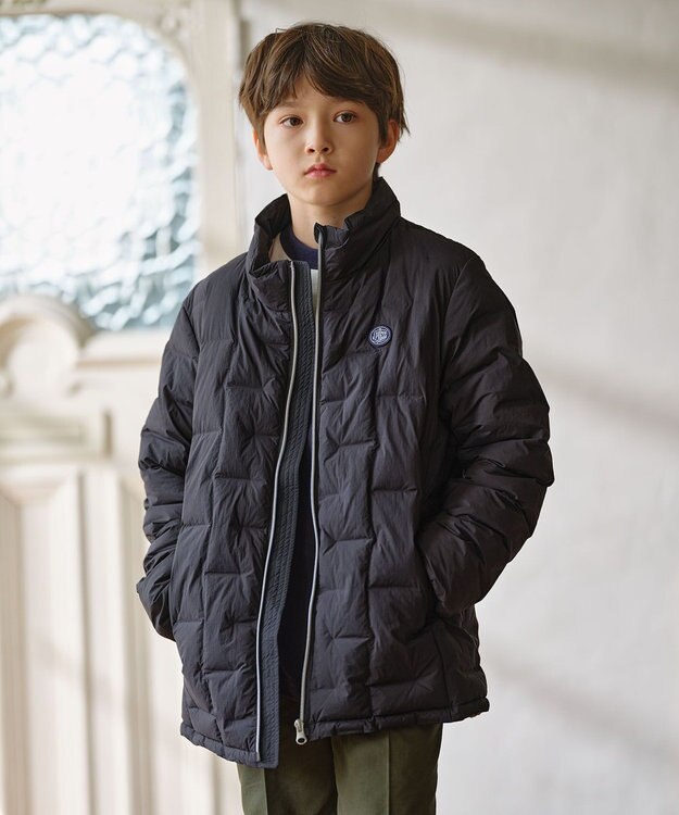 J.PRESS KIDS 【140-170cm】中綿ショートコート ブラック系