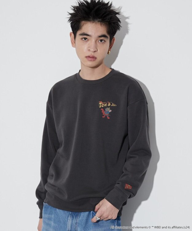 WEGO 【ユニセックス着用ITEM】TOMandJERRYグラフィックプルオーバー 柄50