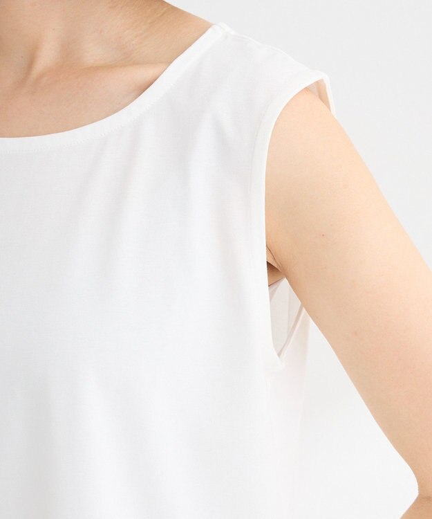 Green Parks ノースリーブドッキングホワイトインナー Off White