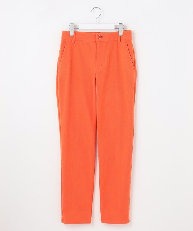 23区GOLF 【WOMEN】ストレッチコーデュロイパンツ お散歩など普段使いにも◎豊富な6色展開 オレンジ系