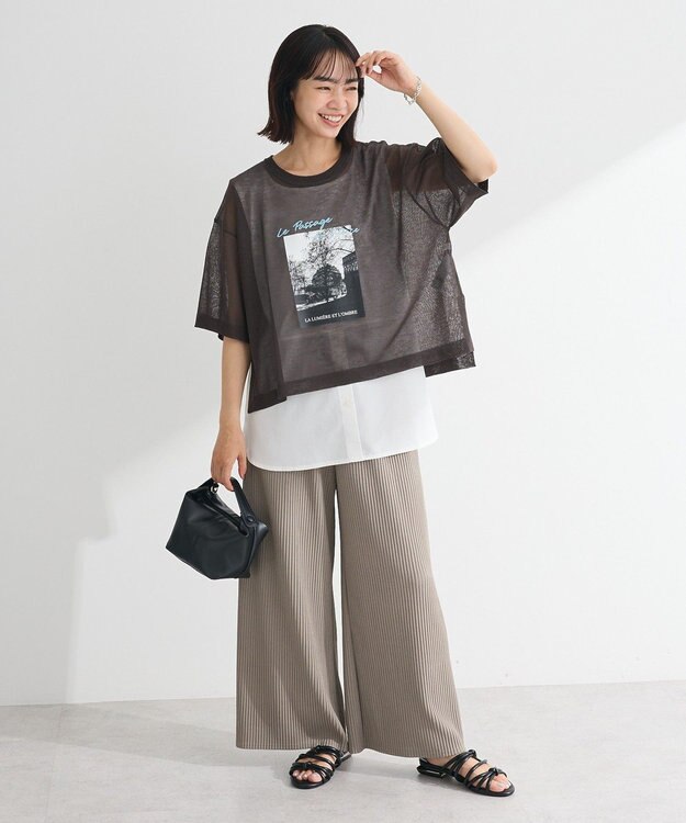 Green Parks ノースリーブドッキングホワイトインナー Off White