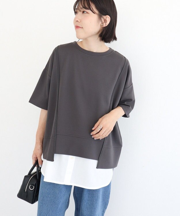 Green Parks ノースリーブドッキングホワイトインナー Off White