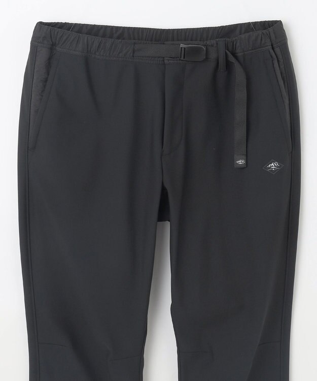 JOSEPH ABBOUD MOUNTAIN 【2WAYストレッチ/防風性/撥水性/透湿性/保温性】トリコットフリース パンツ ブラック系