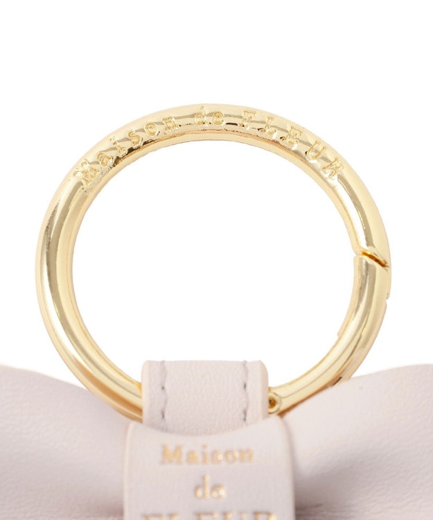 Maison de FLEUR リボンキーリング Pink