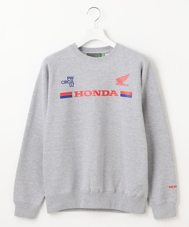 PW CIRCULUS 〈Hondaコラボ〉【UNISEX】 スウェット ゴルフ グレー系