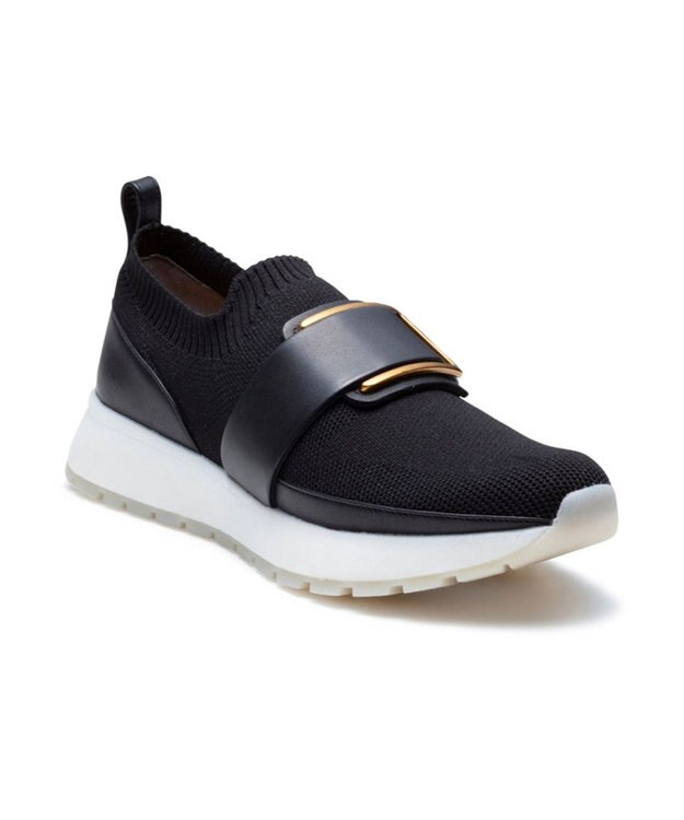 REGAL FOOT COMMUNITY 【リーガルレディース】BF04 バックルニットスニーカー スニーカー ブラック