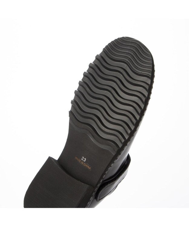 MODE ET JACOMO <D'ICI>メッシュTストラップローファー ブラック