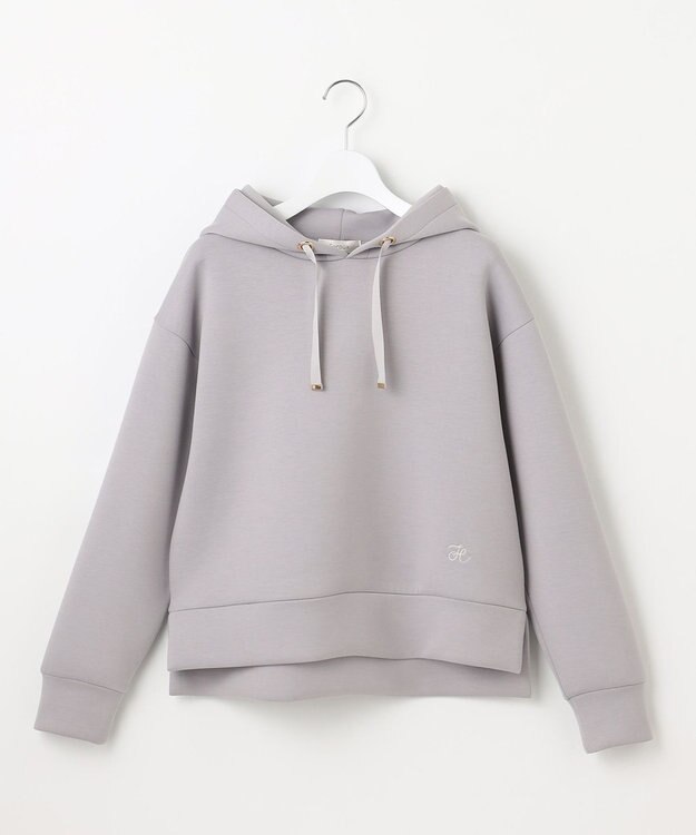 Feroux きれいめダンボール フーディー スカイブルー系