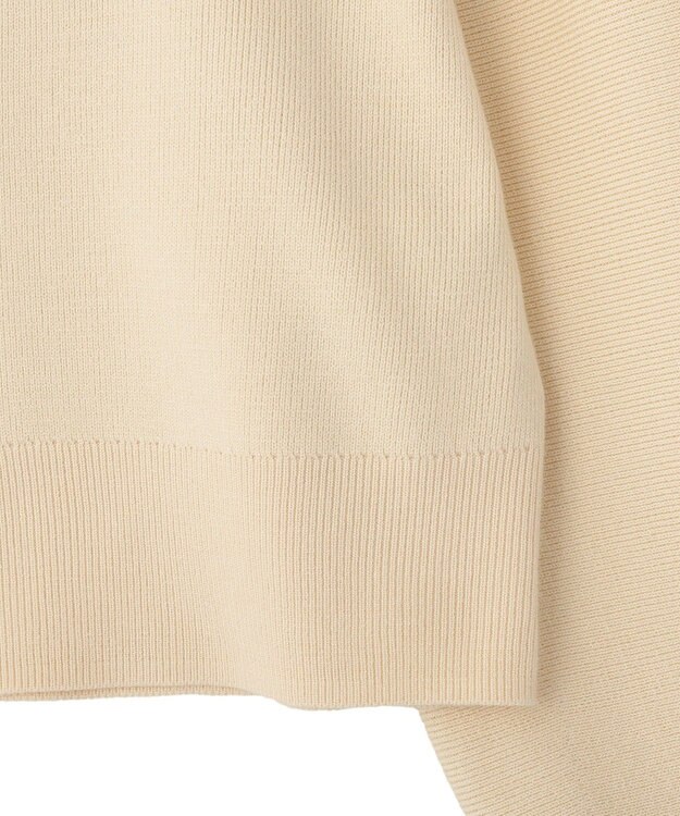 earth music&ecology ダブルジップカーディガン Ivory