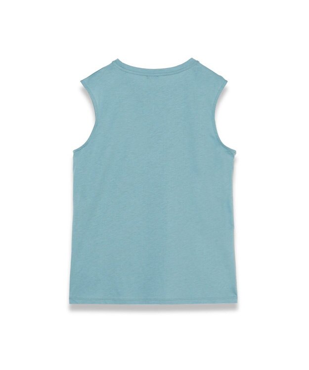 JOSEPH 【洗える】コットンシルク　ジャージータンクトップ Lagoon