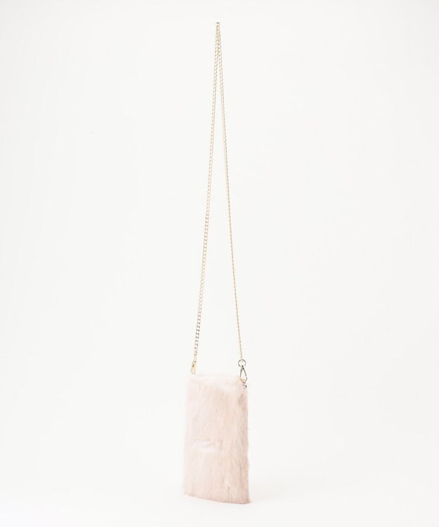 自由区 ミンク ポシェット アイボリー系