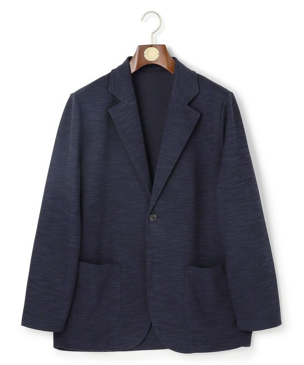 J.PRESS MEN 【WEB・一部店舗限定】プリペラ調スラブカノコ ジャケット ネイビー系