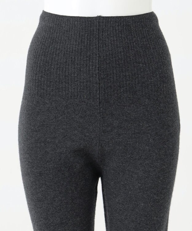 23区 S 【R(アール)】ウールカシミヤ ニットレギンス グレー系