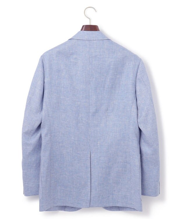 J.PRESS MEN リネンブリーザブルメッシュ ジャケット サックスブルー系