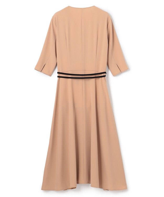 BEIGE， CINDY / カシュクールワンピース D.Nude×Black