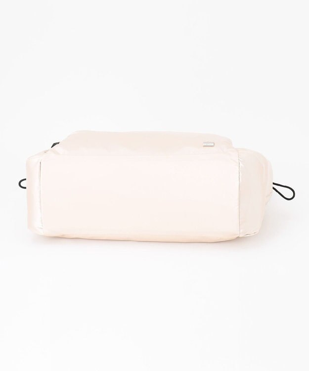 LA BAGAGERIE メタリックドロストポケット　ショルダーバッグ アイボリー