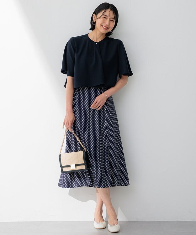 23区 【CLASSY.6月号掲載/Oggi4月号掲載】雑材ミニ ショルダー ブラック系1