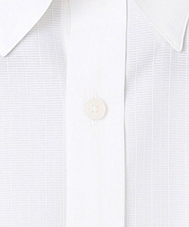 GOTAIRIKU 春夏向け【形態安定】SUMMERPREMIUMPLEATS_スナップダウン 長袖ドレスシャツ ホワイト系1