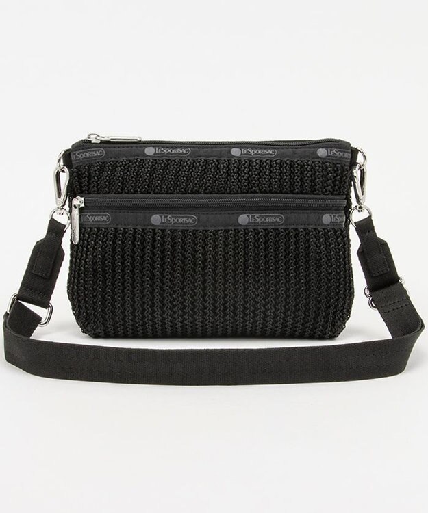 LeSportsac CHAIN CROCHET CLUTCH/ブラッククロシェ ブラッククロシェ